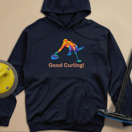 Good Curling Unisex Midweight Hoodie