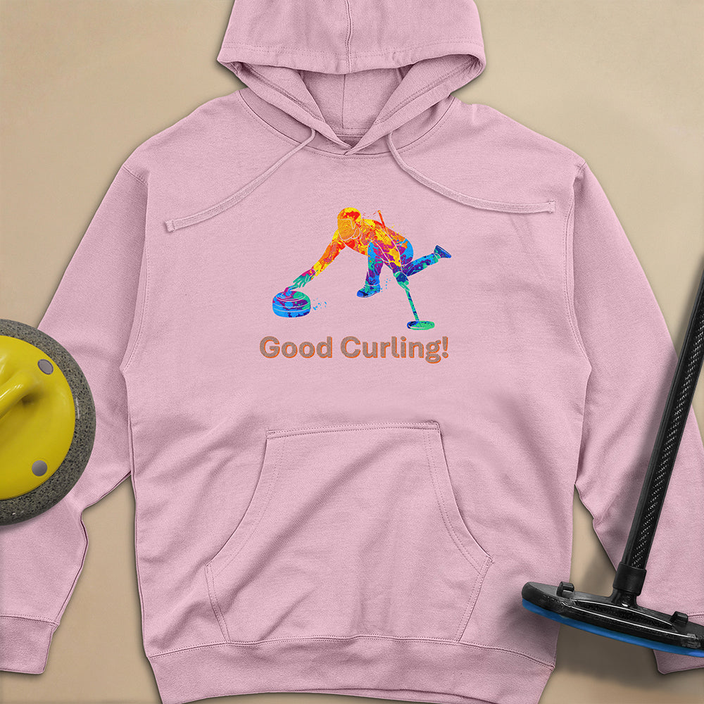 Good Curling Unisex Midweight Hoodie