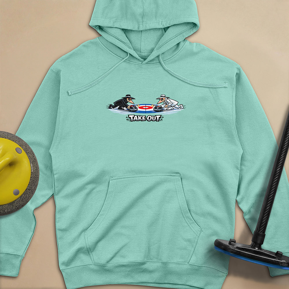 Take Out Toons Unisex Midweight Hoodie