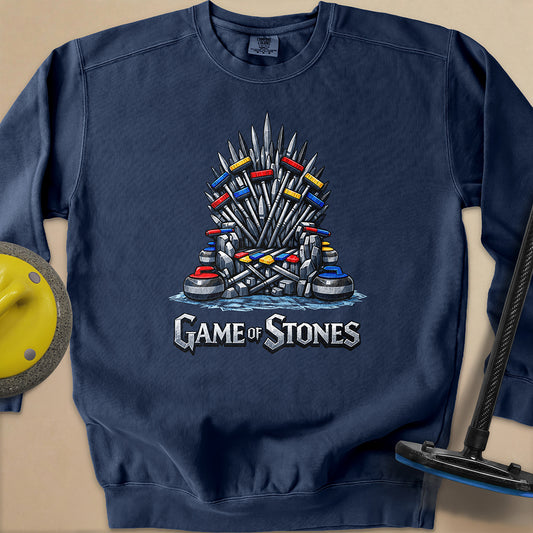 Game of Stones Unisex Garment-Dyed Sweatshirt