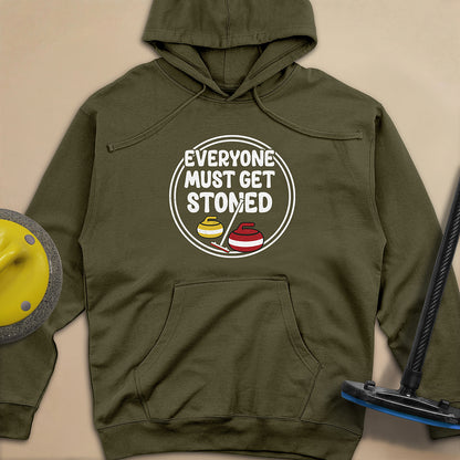 Everyone Must Get Stoned Unisex Midweight Hoodie