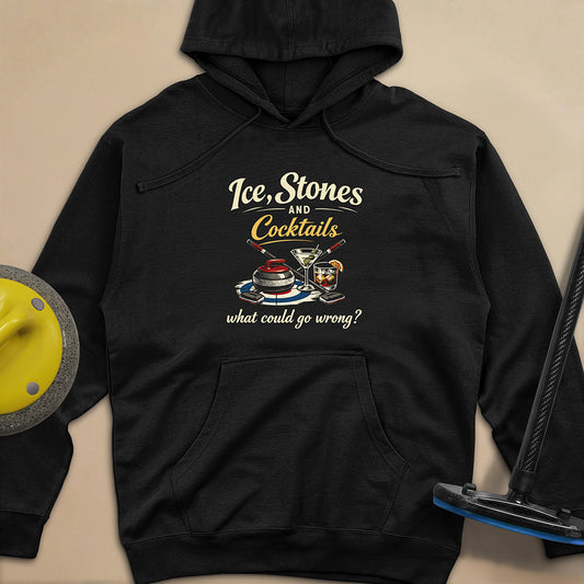 Ice, Stones and Cocktails Unisex Midweight Hoodie