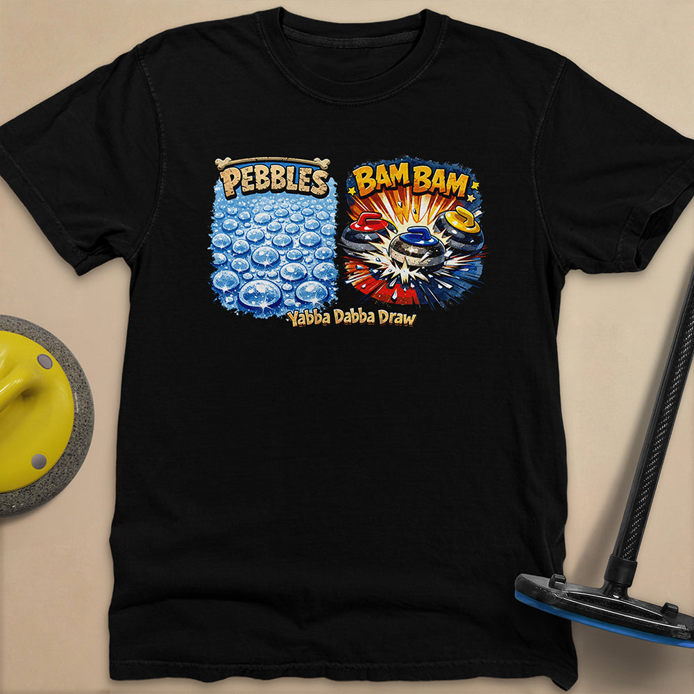 Yabba Dabba Draw Unisex Garment-Dyed Heavyweight T-Shirt
