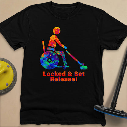 Wheelchair Curling Unisex Garment-Dyed Heavyweight T-Shirt