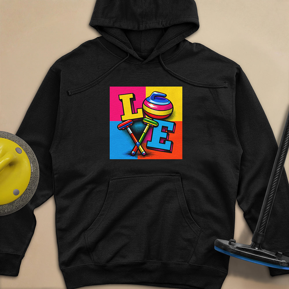 LOVE Unisex Midweight Hoodie