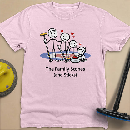 The Family Stones Unisex Garment-Dyed Heavyweight T-Shirt