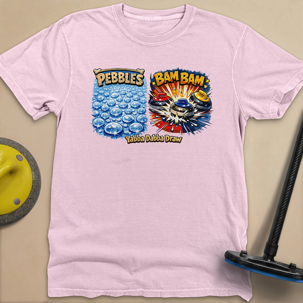 Yabba Dabba Draw Unisex Garment-Dyed Heavyweight T-Shirt