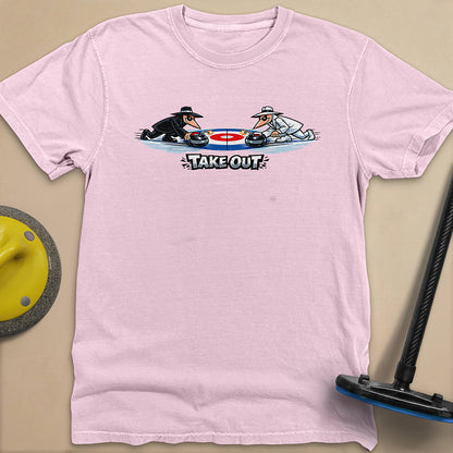 Take Out Toons Unisex Garment-Dyed Heavyweight T-Shirt