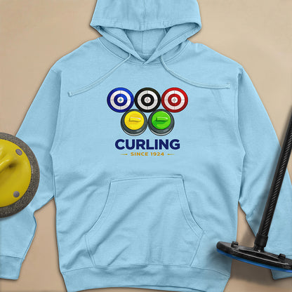 Olympic Rings Unisex Midweight Hoodie