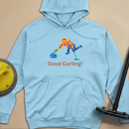 Good Curling Unisex Midweight Hoodie