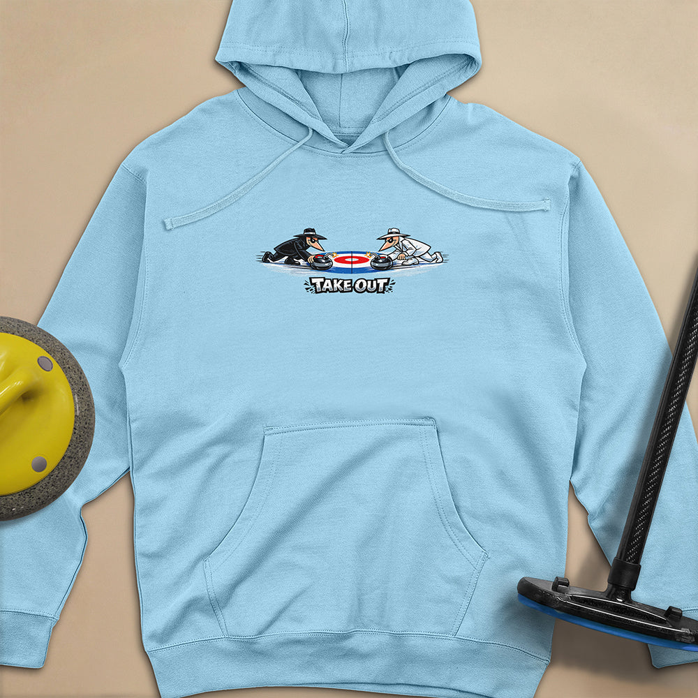 Take Out Toons Unisex Midweight Hoodie