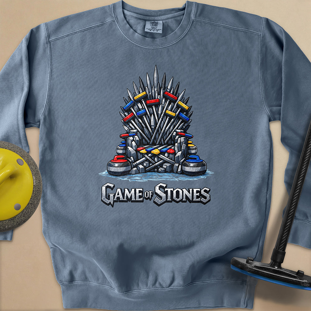Game of Stones Unisex Garment-Dyed Sweatshirt