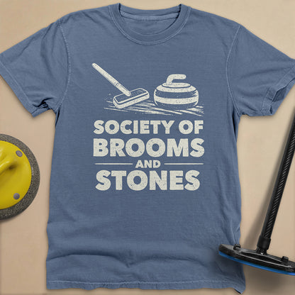 Society of Brooms and Stones Unisex Garment-Dyed Heavyweight T-Shirt