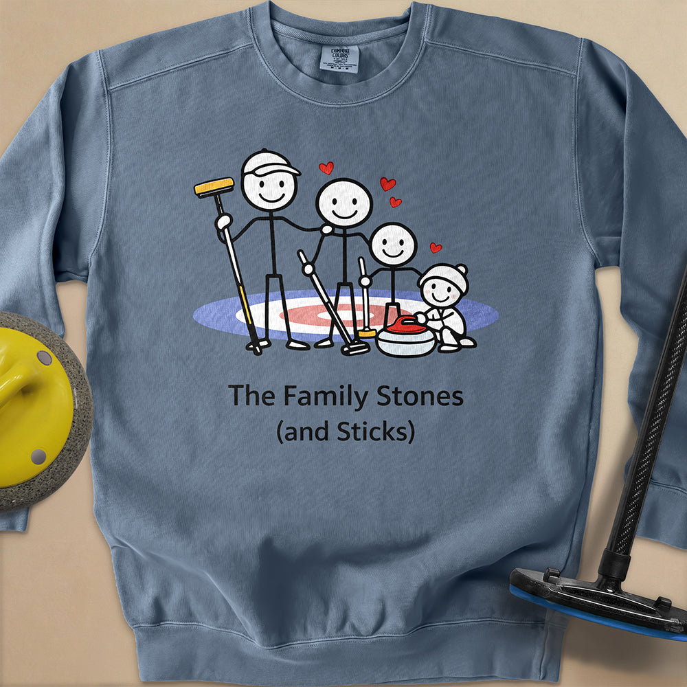 The Family Stones Unisex Garment-Dyed Sweatshirt