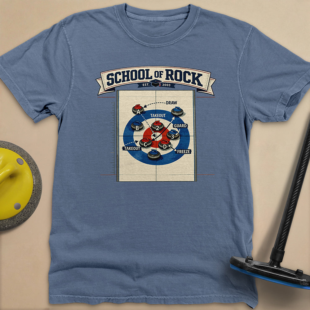 School of Rock Unisex Garment-Dyed Heavyweight T-Shirt