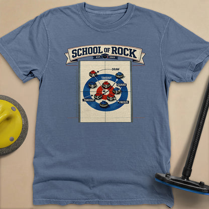 School of Rock Unisex Garment-Dyed Heavyweight T-Shirt