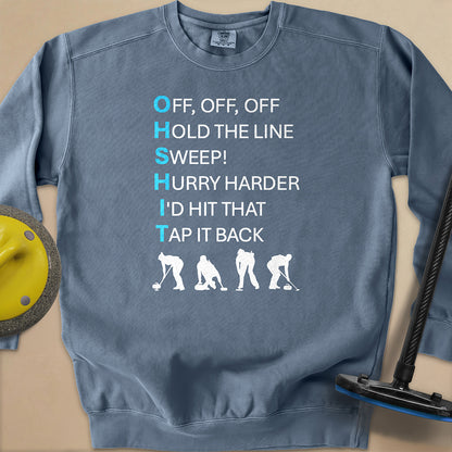 Oh $h!T Unisex Garment-Dyed Sweatshirt