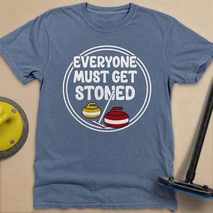 Everyone Must Get Stoned Unisex Garment-Dyed Heavyweight T-Shirt