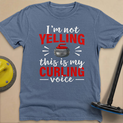 I'm Not Yelling Unisex Garment-Dyed Heavyweight T-Shirt