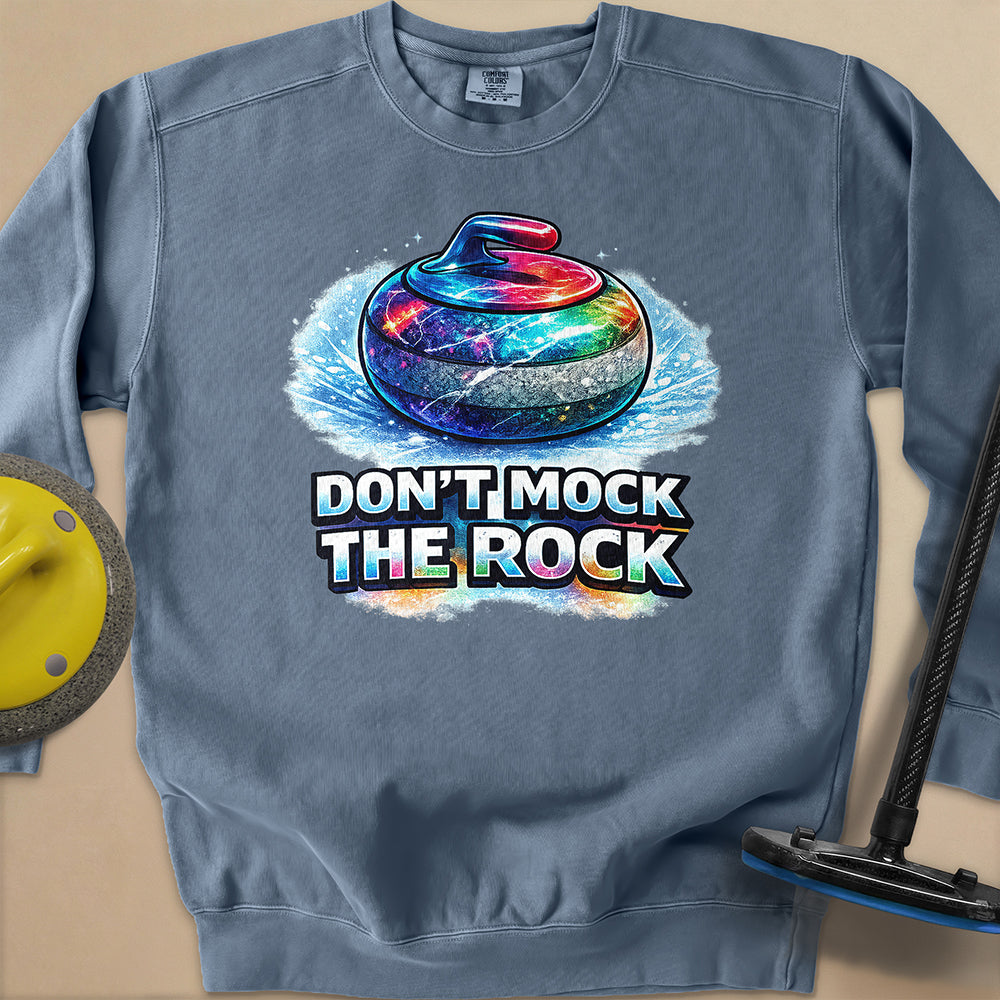 Dont Mock the Rock Unisex Garment-Dyed Sweatshirt