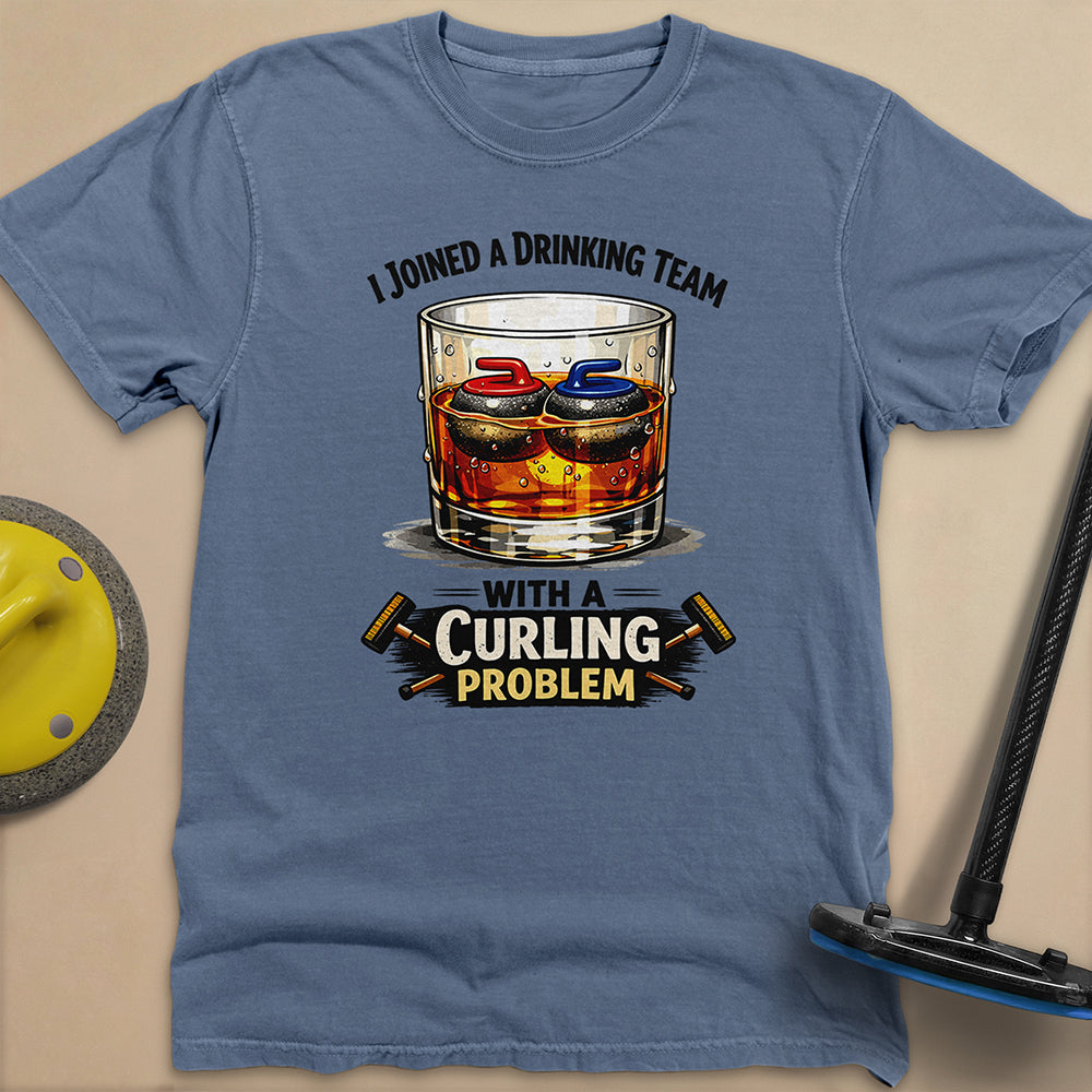 Am Drinking Team Unisex Garment-Dyed Heavyweight T-Shirt