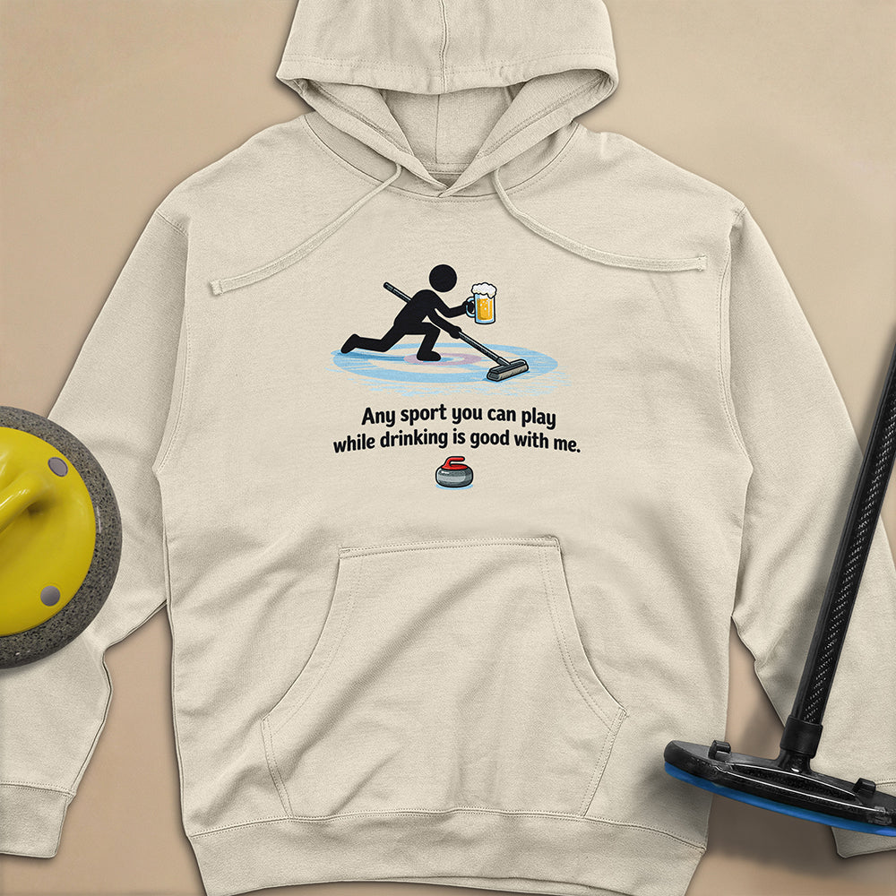 Drink and Play Unisex Midweight Hoodie