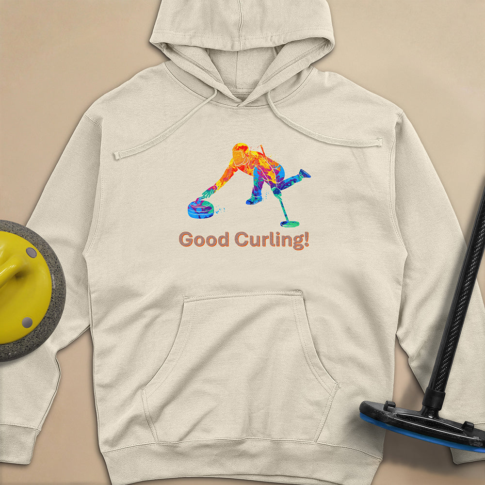 Good Curling Unisex Midweight Hoodie