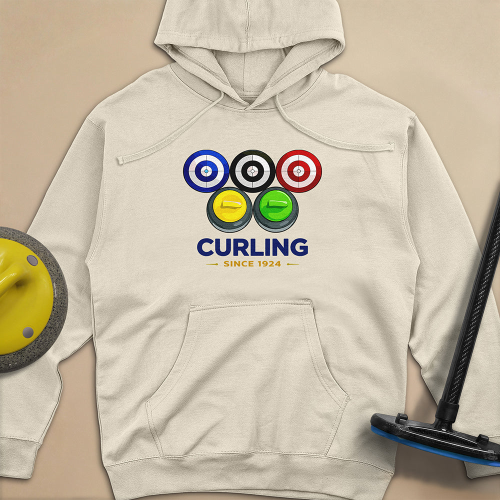 Olympic Rings Unisex Midweight Hoodie