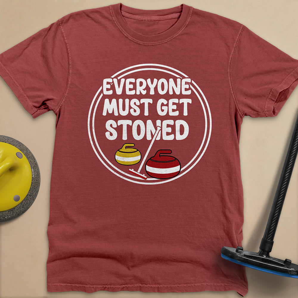 Everyone Must Get Stoned Unisex Garment-Dyed Heavyweight T-Shirt