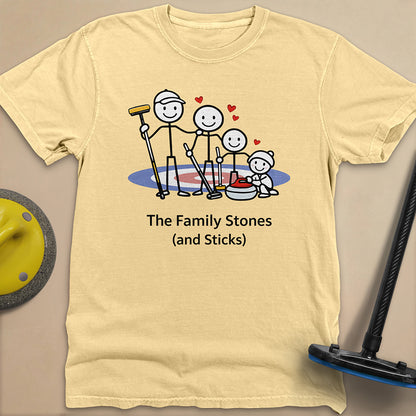 The Family Stones Unisex Garment-Dyed Heavyweight T-Shirt