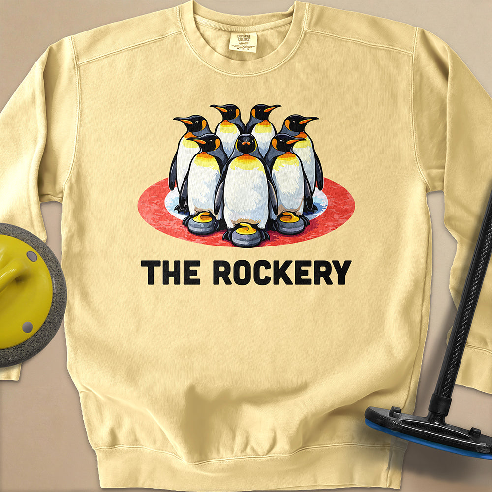 THE ROCKERY Unisex Garment-Dyed Sweatshirt