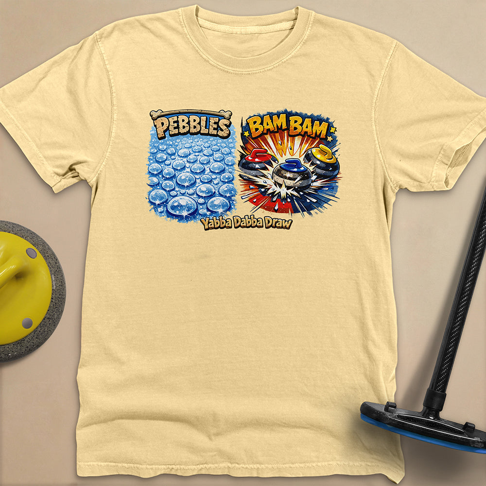 Yabba Dabba Draw Unisex Garment-Dyed Heavyweight T-Shirt