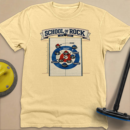 School of Rock Unisex Garment-Dyed Heavyweight T-Shirt