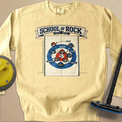 School of Rock Unisex Garment-Dyed Sweatshirt