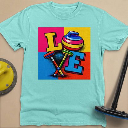 LOVE Unisex Garment-Dyed Heavyweight T-Shirt