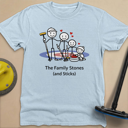 The Family Stones Unisex Garment-Dyed Heavyweight T-Shirt