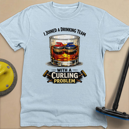 Am Drinking Team Unisex Garment-Dyed Heavyweight T-Shirt