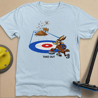 Take Out Unisex Garment-Dyed Heavyweight T-Shirt