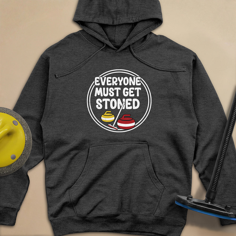 Everyone Must Get Stoned Unisex Midweight Hoodie