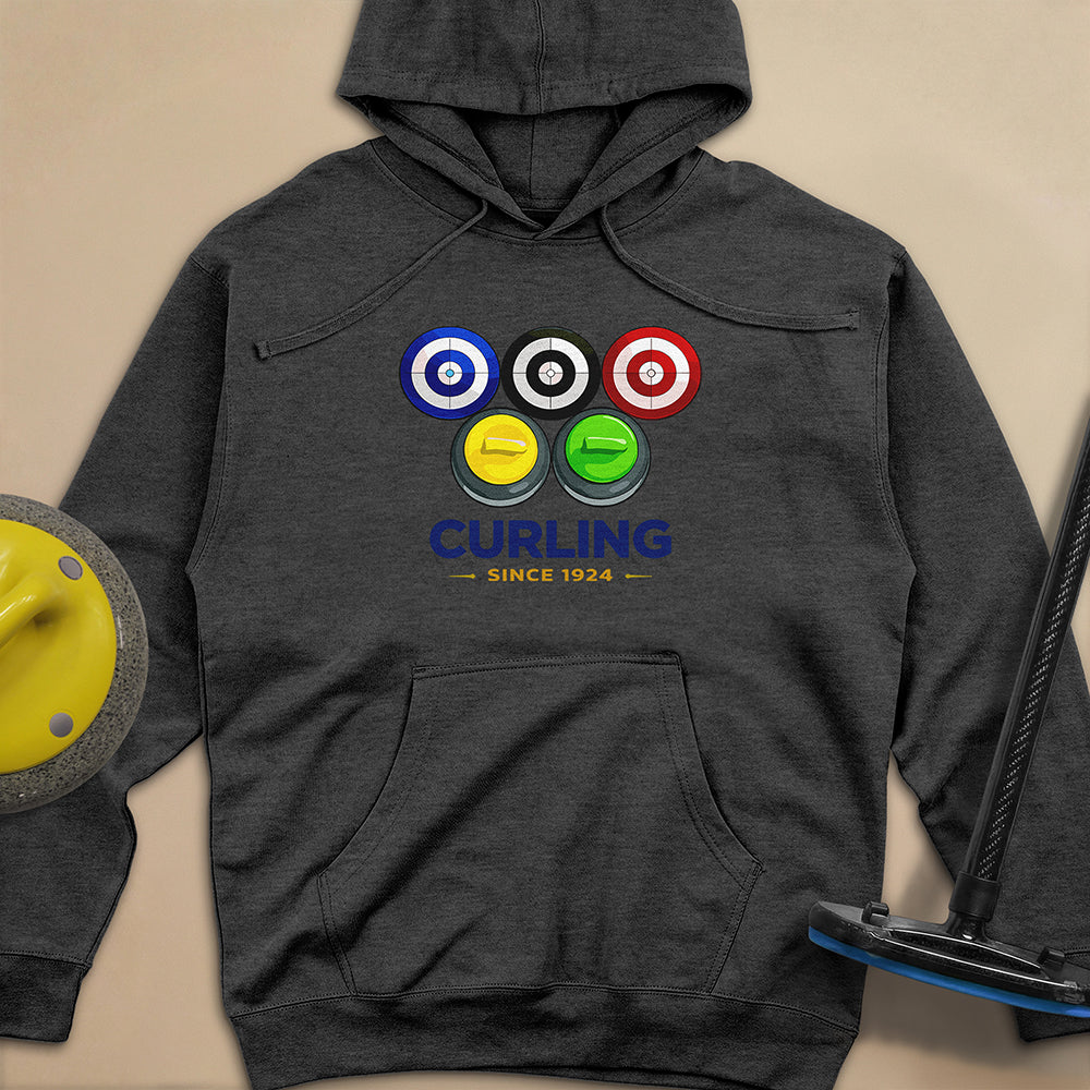 Olympic Rings Unisex Midweight Hoodie