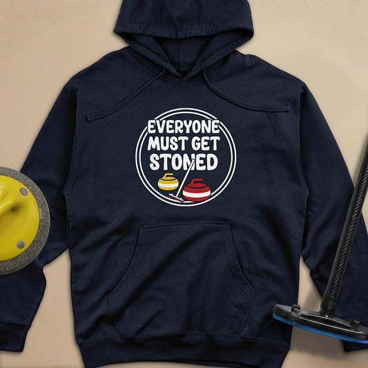 Everyone Must Get Stoned Unisex Midweight Hoodie