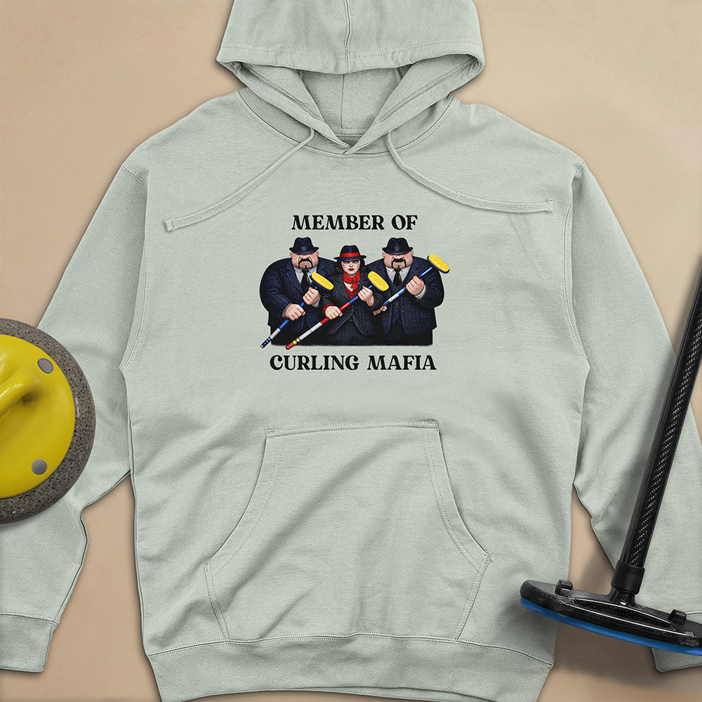 Curling Mafia Unisex Midweight Hoodie