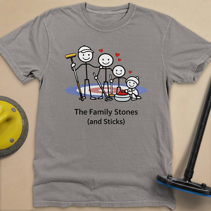 The Family Stones Unisex Garment-Dyed Heavyweight T-Shirt