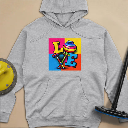 LOVE Unisex Midweight Hoodie
