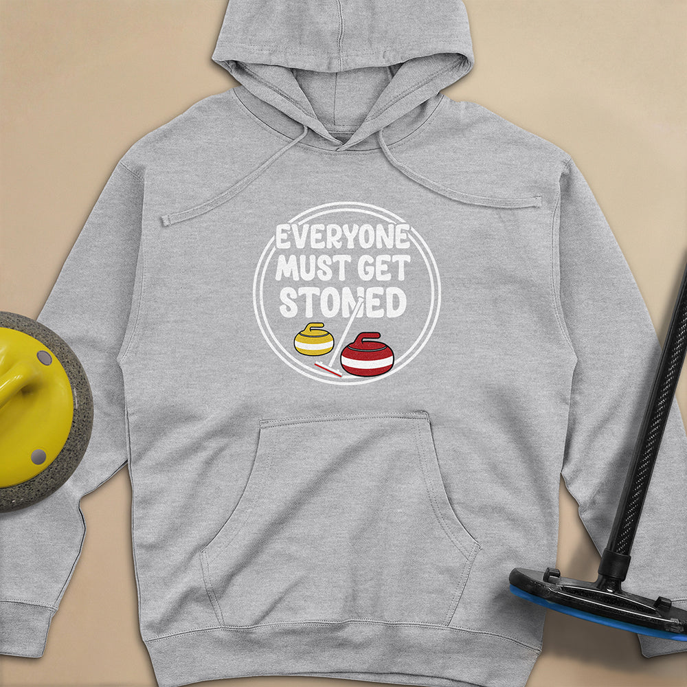 Everyone Must Get Stoned Unisex Midweight Hoodie