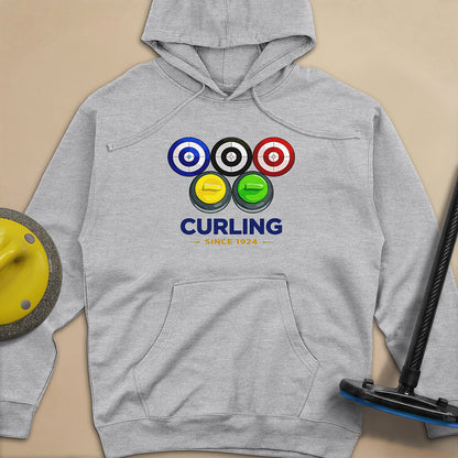 Olympic Rings Unisex Midweight Hoodie