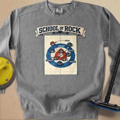 School of Rock Unisex Garment-Dyed Sweatshirt