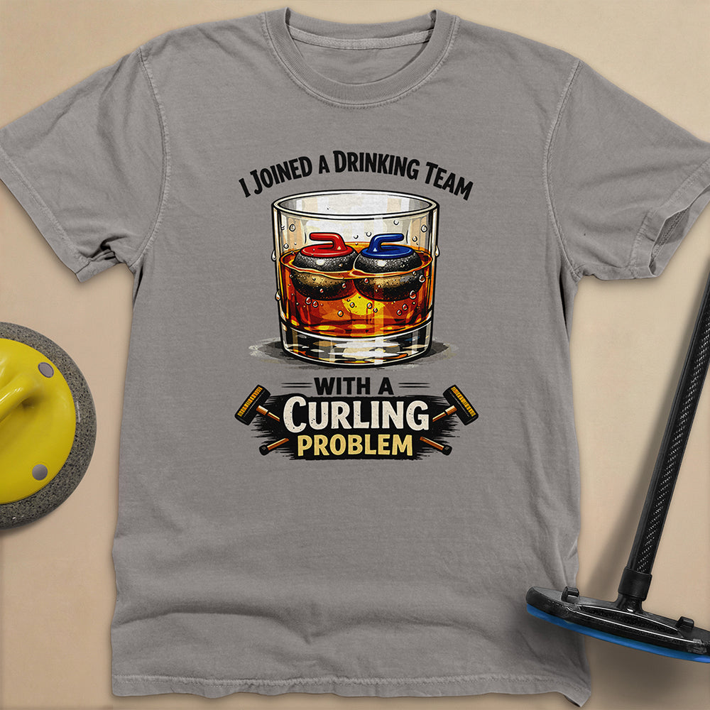 Am Drinking Team Unisex Garment-Dyed Heavyweight T-Shirt