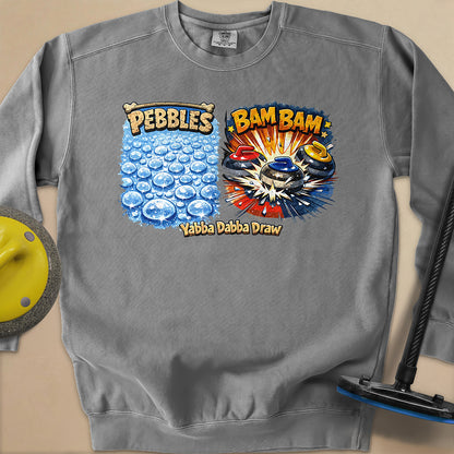 Yabba Dabba Draw Unisex Garment-Dyed Sweatshirt