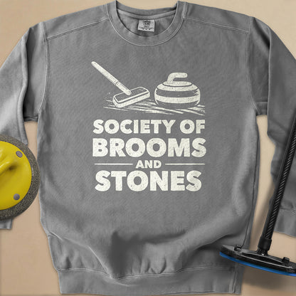 Society of Brooms and Stones Unisex Garment-Dyed Sweatshirt